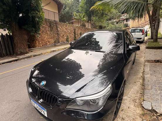 BMW-550i-4.8 SECURITY V8 32V GASOLINA 4P AUTOMÁTICO BMW-550i-2008