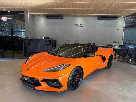 CHEVROLET CORVETTE 6.2 V8 LT3 GASOLINA STINGRAY CONVERSIVEL AUTOMÁTICO