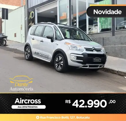 CITROËN AIRCROSS 1.6 GLX ATACAMA 16V FLEX 4P MANUAL CITROËN AIRCROSS 1.6 GLX ATACAMA 16V FLEX 4P MANUAL