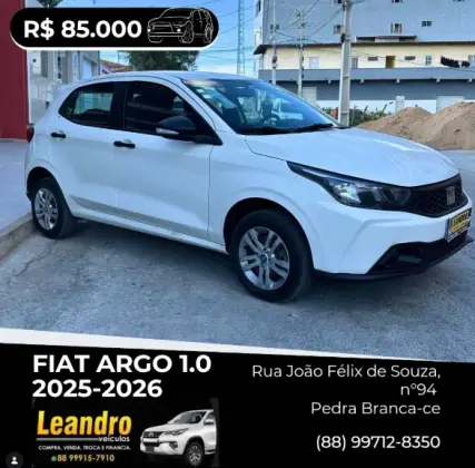 FIAT ARGO 1.0 FIREFLY FLEX MANUAL FIAT ARGO 1.0 FIREFLY FLEX MANUAL