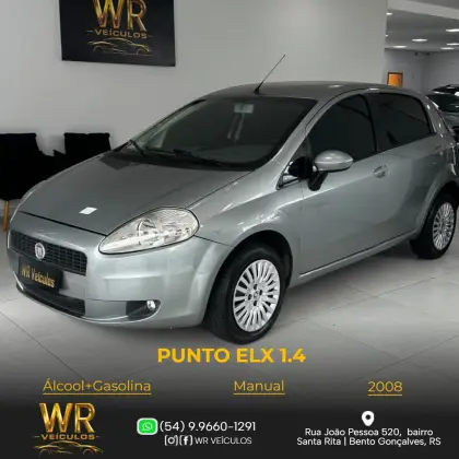FIAT PUNTO 1.4 ELX 8V FLEX 4P MANUAL FIAT PUNTO 1.4 ELX 8V FLEX 4P MANUAL