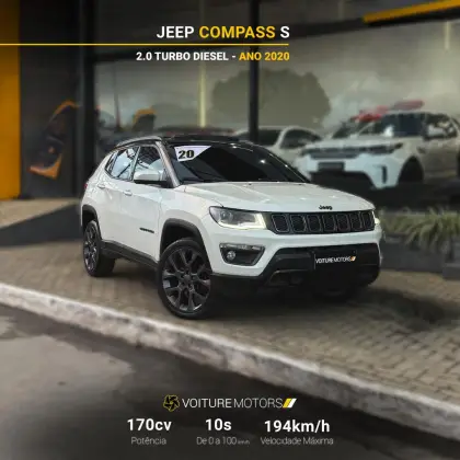 JEEP COMPASS 2.0 16V DIESEL S 4X4 AUTOMÁTICO