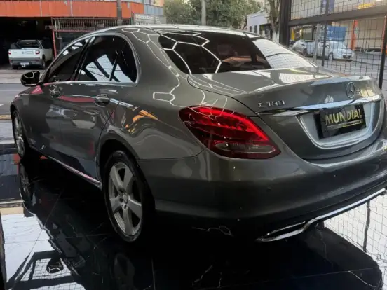 MERCEDES-BENZ-C 180-1.6 CGI EXCLUSIVE 16V TURBO GASOLINA 4P AUTOMÁTICO MERCEDES-BENZ-C 180-2016
