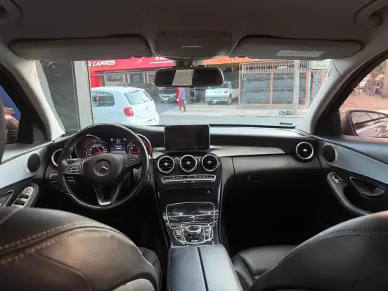 MERCEDES-BENZ-C 180-1.6 CGI EXCLUSIVE 16V TURBO GASOLINA 4P AUTOMÁTICO MERCEDES-BENZ-C 180-2016