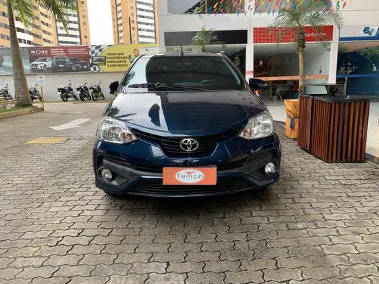 TOYOTA-ETIOS-1.5 XLS 16V FLEX 4P AUTOMÁTICO TOYOTA-ETIOS-2017