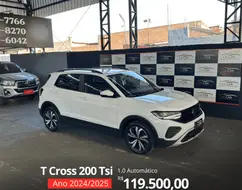 VOLKSWAGEN T-CROSS 1.0 200 TSI TOTAL FLEX AUTOMÁTICO VOLKSWAGEN T-CROSS 1.0 200 TSI TOTAL FLEX AUTOMÁTICO