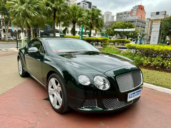 BENTLEY CONTINENTAL 6.0 W12 TURBO GASOLINA GT AUTOMÁTICO BENTLEY CONTINENTAL 6.0 W12 TURBO GASOLINA GT AUTOMÁTICO