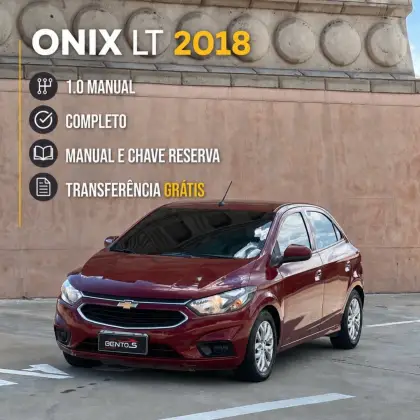 CHEVROLET ONIX 1.0 MPFI LT 8V FLEX 4P MANUAL