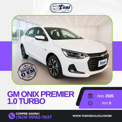 CHEVROLET ONIX 1.0 TURBO FLEX PREMIER AUTOMÁTICO