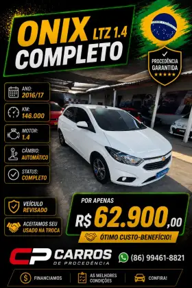 CHEVROLET ONIX 1.4 MPFI LTZ 8V FLEX 4P AUTOMÁTICO