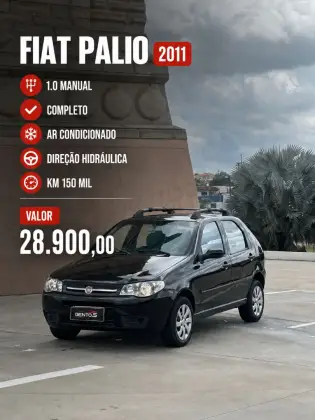 FIAT PALIO 1.0 MPI FIRE ECONOMY 8V FLEX 4P MANUAL FIAT PALIO 1.0 MPI FIRE ECONOMY 8V FLEX 4P MANUAL