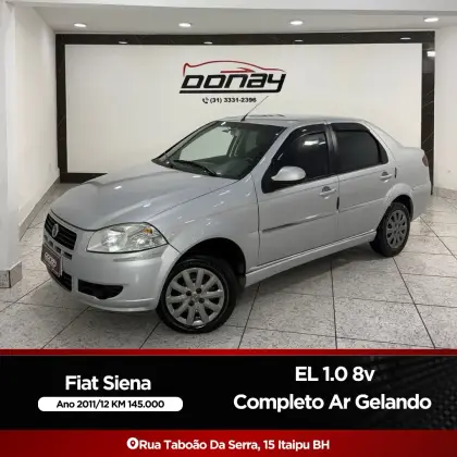 FIAT SIENA 1.0 MPI EL CELEBRATION 8V FLEX 4P MANUAL FIAT SIENA 1.0 MPI EL CELEBRATION 8V FLEX 4P MANUAL