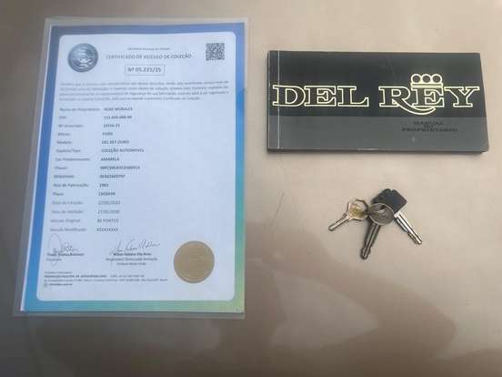 FORD-DEL REY-1.6 OURO 8V ÁLCOOL 2P MANUAL FORD-DEL REY-1983