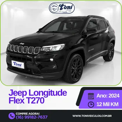JEEP COMPASS 1.3 T270 TURBO FLEX LONGITUDE AT6