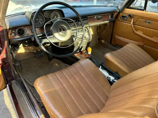 MERCEDES-BENZ-280 CE-2.8 6 CILINDROS GASOLINA MANUAL MERCEDES-BENZ-280 CE-1973