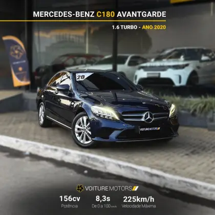 MERCEDES-BENZ C 180 1.6 CGI GASOLINA AVANTGARDE 9G-TRONIC