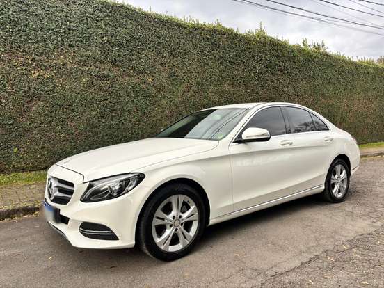MERCEDES-BENZ-C 180-1.6 CGI AVANTGARDE 16V TURBO GASOLINA 4P AUTOMÁTICO MERCEDES-BENZ-C 180-2015