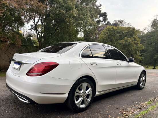 MERCEDES-BENZ-C 180-1.6 CGI AVANTGARDE 16V TURBO GASOLINA 4P AUTOMÁTICO MERCEDES-BENZ-C 180-2015