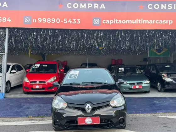 RENAULT CLIO 1.0 EXPRESSION 16V FLEX 4P MANUAL RENAULT CLIO 1.0 EXPRESSION 16V FLEX 4P MANUAL