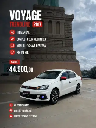 VOLKSWAGEN VOYAGE 1.0 12V MPI TOTALFLEX TRENDLINE 4P MANUAL
