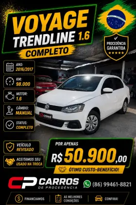 VOLKSWAGEN VOYAGE 1.6 MSI TOTALFLEX COMFORTLINE 4P MANUAL