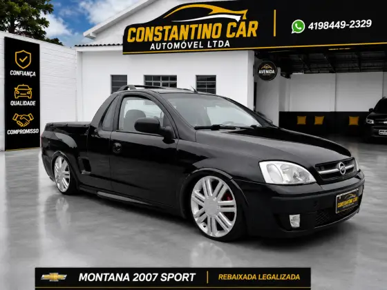 CHEVROLET MONTANA 1.8 MPFI SPORT CS 8V FLEX 2P MANUAL CHEVROLET MONTANA 1.8 MPFI SPORT CS 8V FLEX 2P MANUAL