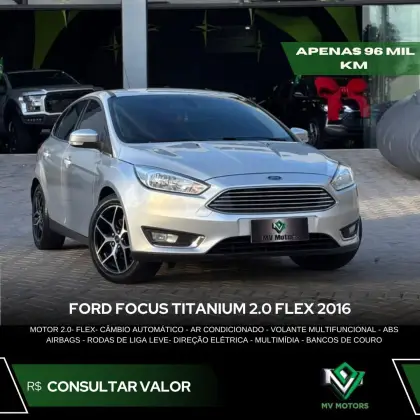 FORD FOCUS 2.0 TITANIUM FASTBACK 16V FLEX 4P POWERSHIFT FORD FOCUS 2.0 TITANIUM FASTBACK 16V FLEX 4P POWERSHIFT