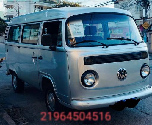 VOLKSWAGEN KOMBI 1.6 MI STD SÉRIE PRATA 8V GASOLINA 3P MANUAL