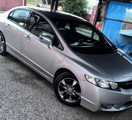 HONDA CIVIC 1.8 LXS 16V FLEX 4P AUTOMÁTICO