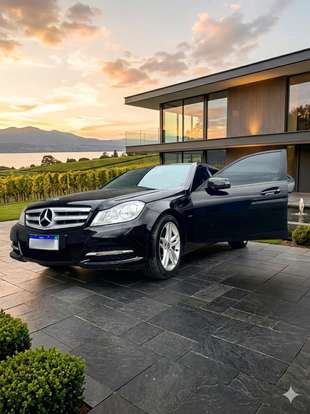 MERCEDES-BENZ-C 180-1.8 CGI CLASSIC 16V TURBO GASOLINA 4P AUTOMÁTICO MERCEDES-BENZ-C 180-2012