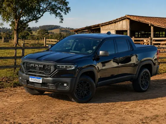RAM RAMPAGE 2.0 HURRICANE 4 TURBO GASOLINA REBEL 4X4 AUTOMÁTICO