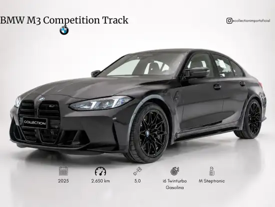 BMW-M3-3.0 I6 TWINTURBO GASOLINA COMPETITION TRACK M STEPTRONIC BMW-M3-2025