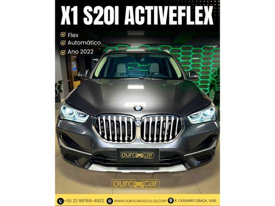 BMW-X1-2.0 16V TURBO ACTIVEFLEX SDRIVE20I X-LINE 4P AUTOMÁTICO BMW-X1-2021