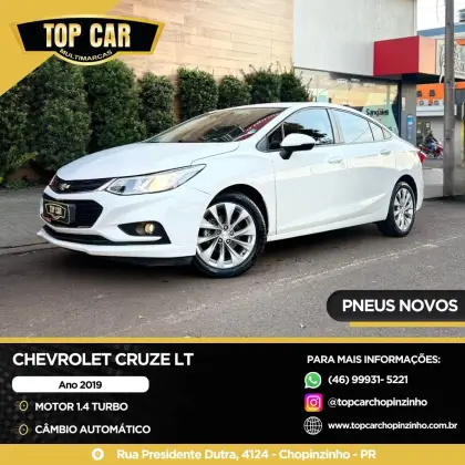 CHEVROLET CRUZE 1.4 TURBO LT 16V FLEX 4P AUTOMÁTICO CHEVROLET CRUZE 1.4 TURBO LT 16V FLEX 4P AUTOMÁTICO
