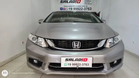 HONDA CIVIC 2.0 LXR 16V FLEX 4P AUTOMÁTICO