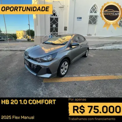 HYUNDAI HB20 1.0 12V FLEX COMFORT PLUS MANUAL HYUNDAI HB20 1.0 12V FLEX COMFORT PLUS MANUAL
