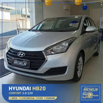 HYUNDAI HB20 1.0 COMFORT 12V FLEX 4P MANUAL HYUNDAI HB20 1.0 COMFORT 12V FLEX 4P MANUAL
