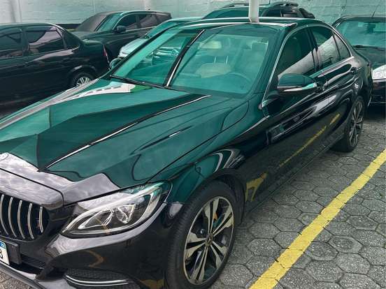 MERCEDES-BENZ-C 180-1.6 CGI 16V TURBO GASOLINA 4P AUTOMÁTICO MERCEDES-BENZ-C 180-2014