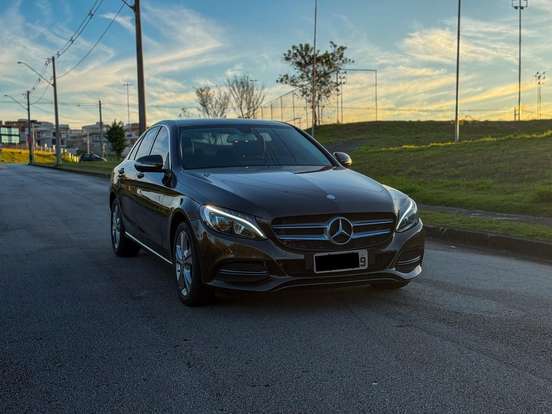 MERCEDES-BENZ-C 180-1.6 CGI 16V TURBO GASOLINA 4P AUTOMÁTICO MERCEDES-BENZ-C 180-2015