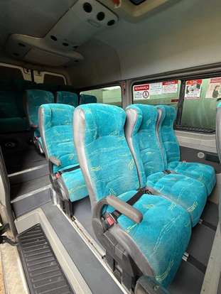 MERCEDES-BENZ-SPRINTER-2.2 415 CDI VAN 16 LUGARES TETO ALTO 16V BI-TURBO DIESEL MANUAL MERCEDES-BENZ-SPRINTER-2013