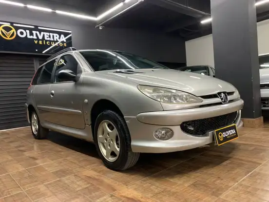 PEUGEOT-206-1.6 FELINE SW 16V FLEX 4P AUTOMÁTICO PEUGEOT-206-2007
