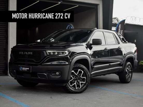 RAM-RAMPAGE-2.0 HURRICANE 4 TURBO GASOLINA REBEL 4X4 AUTOMÁTICO RAM-RAMPAGE-2024