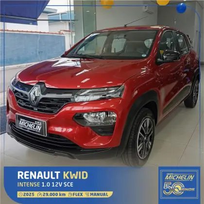 RENAULT KWID 1.0 12V SCE FLEX INTENSE MANUAL RENAULT KWID 1.0 12V SCE FLEX INTENSE MANUAL