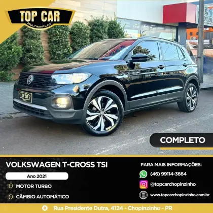 VOLKSWAGEN T-CROSS 1.0 200 TSI TOTAL FLEX AUTOMÁTICO