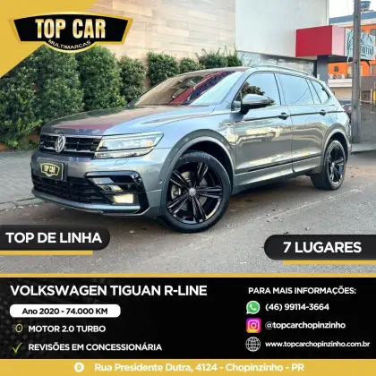 VOLKSWAGEN TIGUAN 2.0 350 TSI GASOLINA ALLSPACE R-LINE 4MOTION DSG