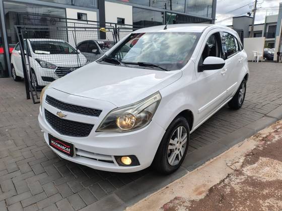CHEVROLET AGILE 2013 1.4 MPFI LTZ 8V FLEX 4P AUTOMATIZADO