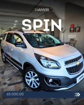 CHEVROLET SPIN 1.8 ACTIV 8V FLEX 4P AUTOMÁTICO CHEVROLET SPIN 1.8 ACTIV 8V FLEX 4P AUTOMÁTICO