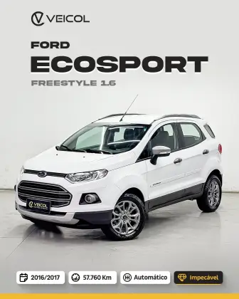 FORD ECOSPORT 1.6 FREESTYLE 16V FLEX 4P MANUAL FORD ECOSPORT 1.6 FREESTYLE 16V FLEX 4P MANUAL