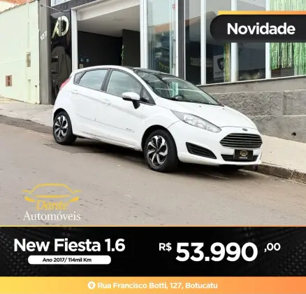 FORD FIESTA 1.6 SE HATCH 16V FLEX 4P MANUAL