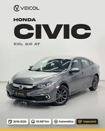 HONDA CIVIC 2.0 16V FLEXONE EXL 4P CVT HONDA CIVIC 2.0 16V FLEXONE EXL 4P CVT